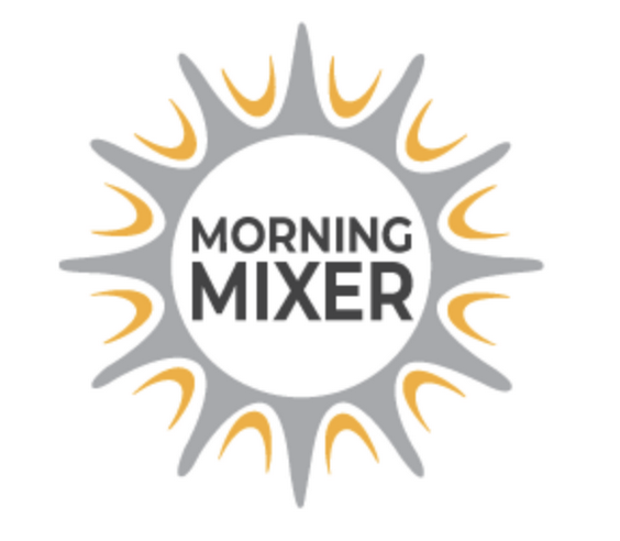 morning mixer logo sunburst